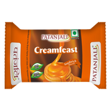 Patanjali Cream Feast Orange Biscuits (Pack of 10)