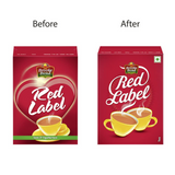 Brooke Bond Red Label Tea | Premium Powdered Strong Black Chai from the Best Choosen Leaves Brooke Bond