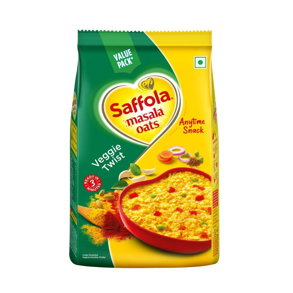 Saffola Masala Oats Veggie Twist - Safuron