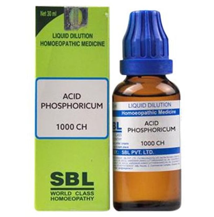 SBL Homeopathy Acid Phosphoricum Dilution - Safuron