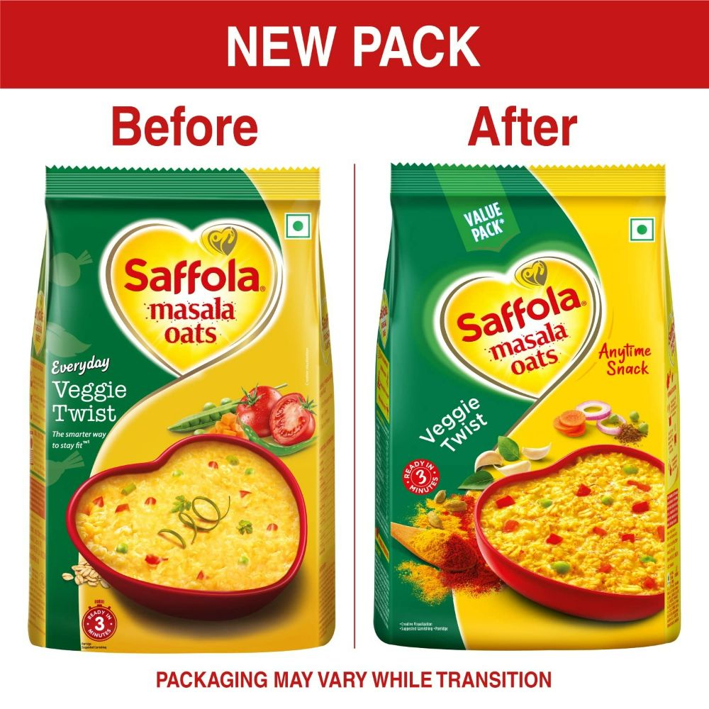 Saffola Masala Oats Veggie Twist Saffola