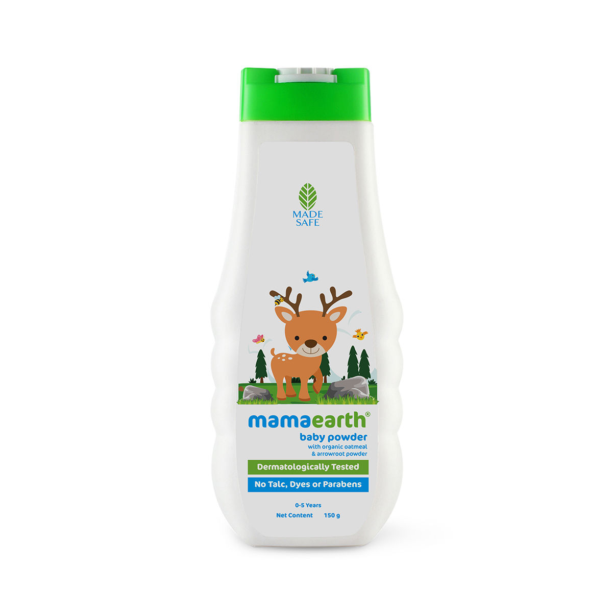 Mamaearth Dusting Baby Powder For Calms & Relaxes Skin, Prevents Diaper Rash - Safuron