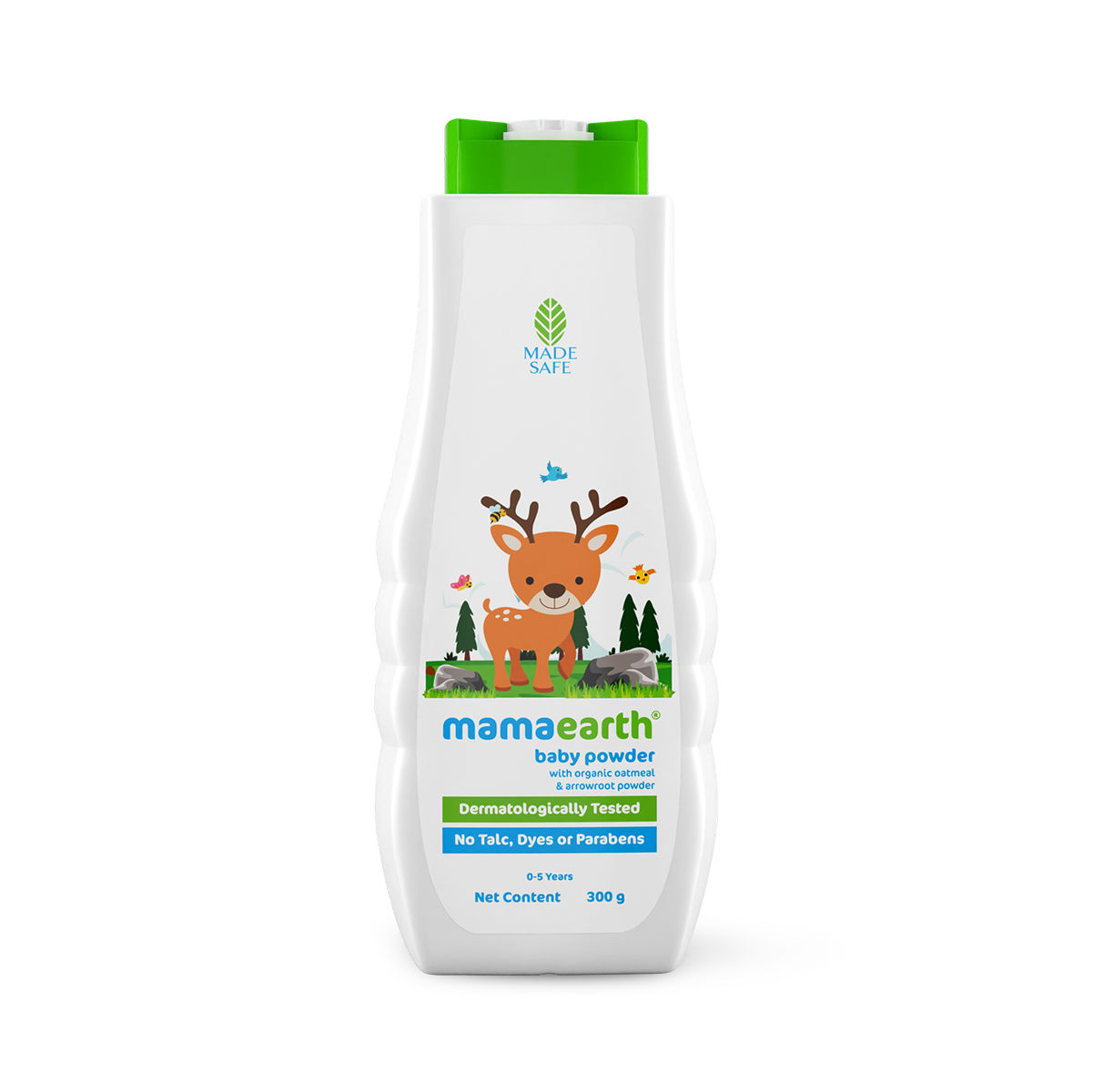 Mamaearth Dusting Baby Powder For Calms & Relaxes Skin, Prevents Diaper Rash - Safuron