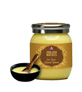 Himalayan Natives Organic Cow Bilona Ghee | Made From Grass Fed Cow's Milk | Organic Ghee Himalayan Natives