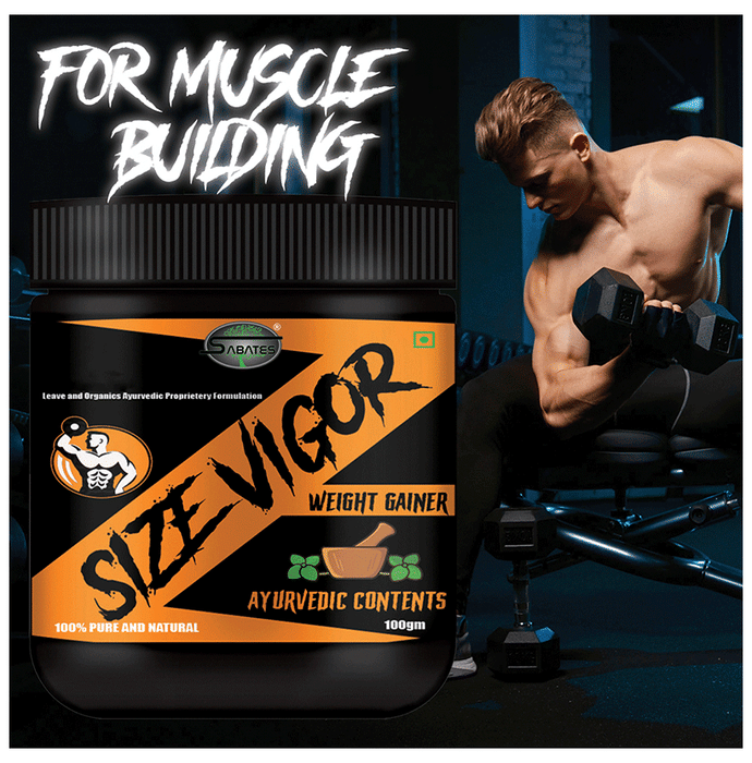 Sabates Size Vigour Weight Gainer Sabates