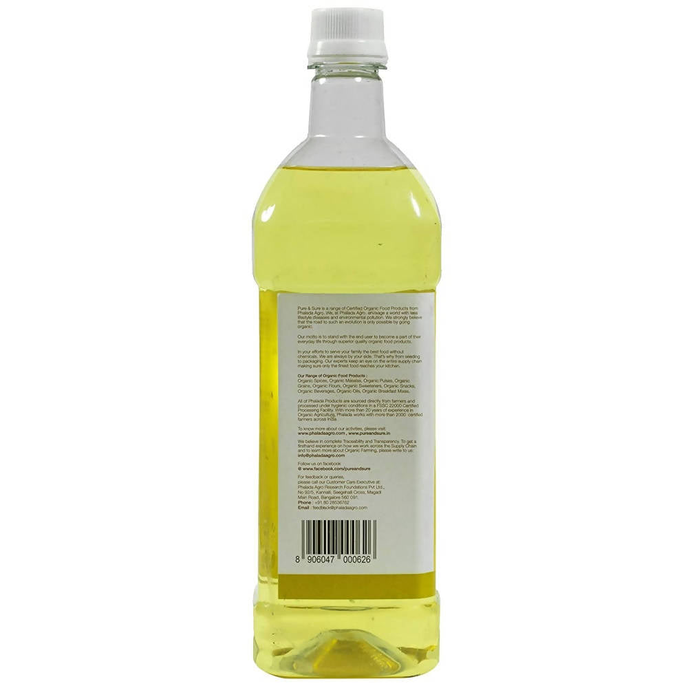 Pure & Sure Organic Cold Pressed Sun Flower Oil Pure & Sure