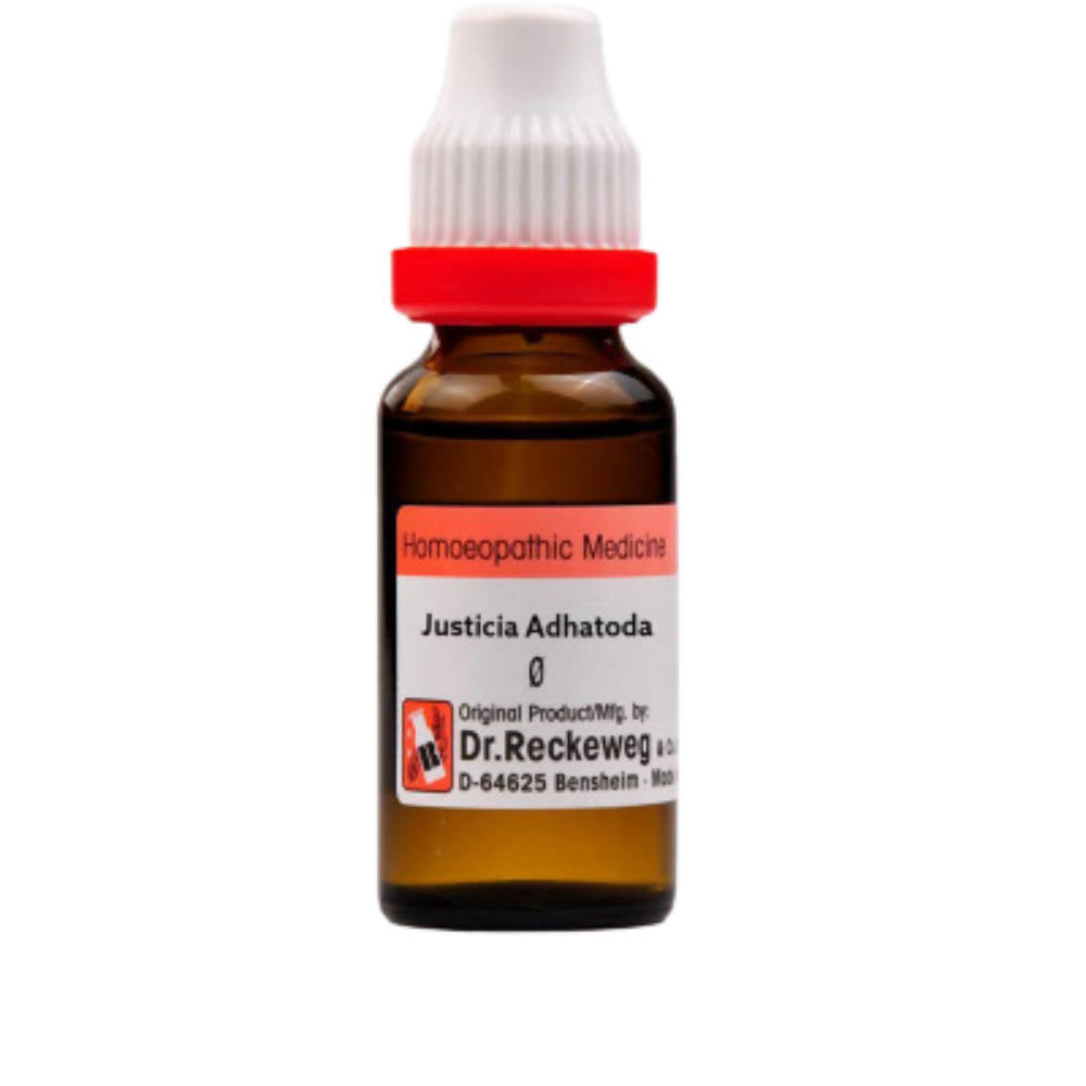 Dr. Reckeweg Justicia Adhatoda Mother Tincture Q - Safuron Naturals