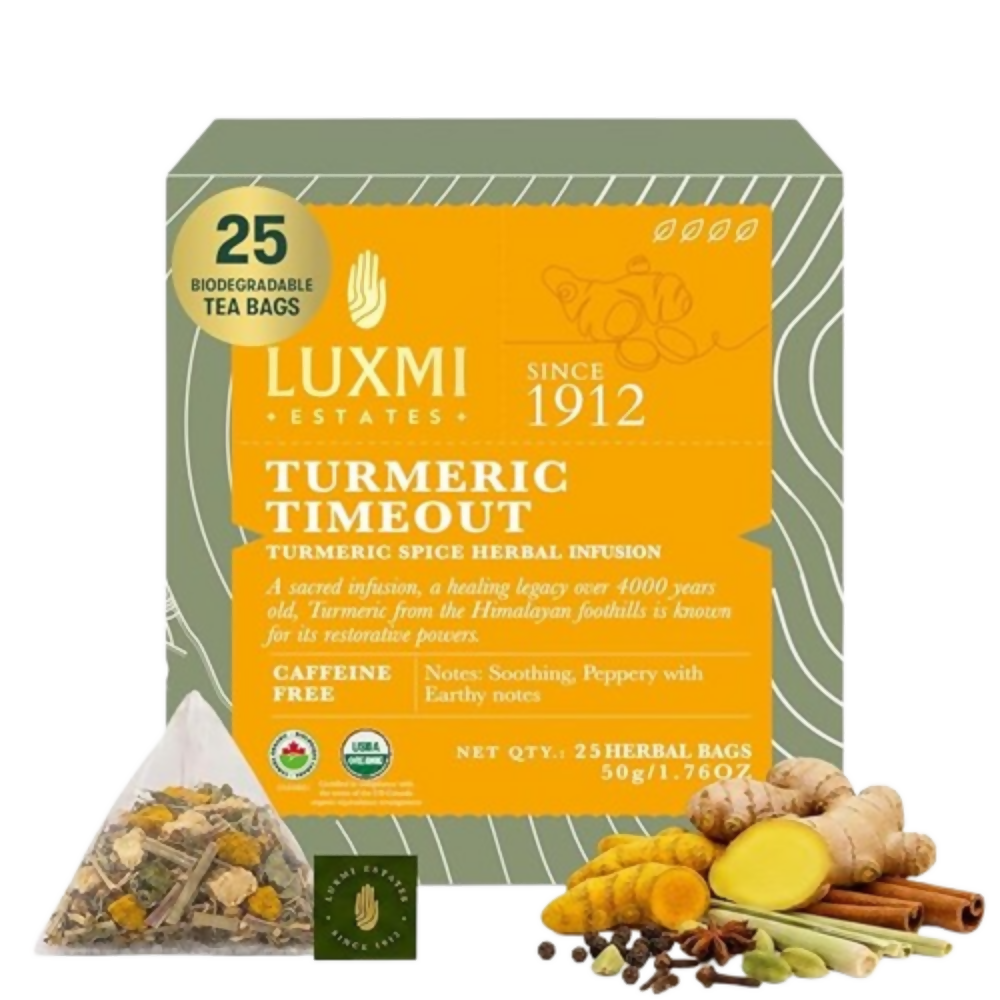 Luxmi Estates Turmeric Time-Out Herbal Loose Infusion - Dista