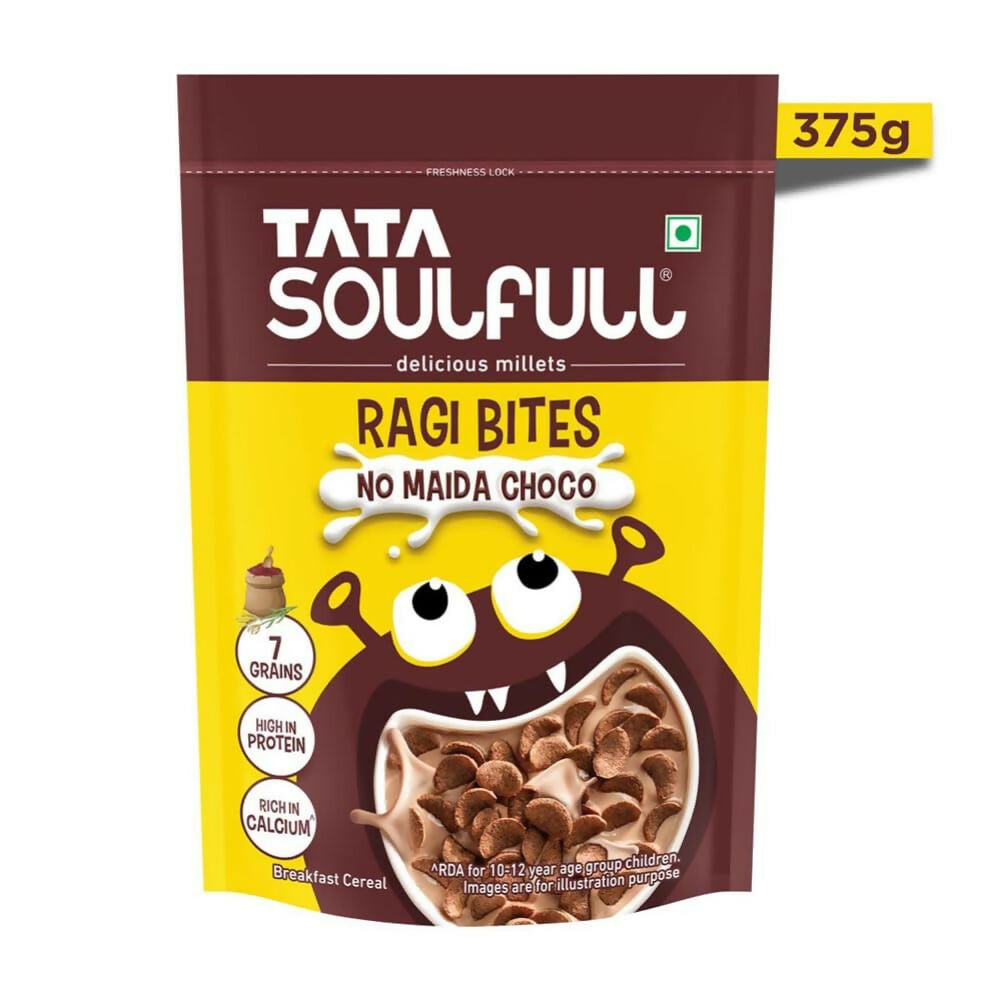 Tata Soulfull Ragi Bites Breakfast Cereals - No Maida Choco Tata Soulfull