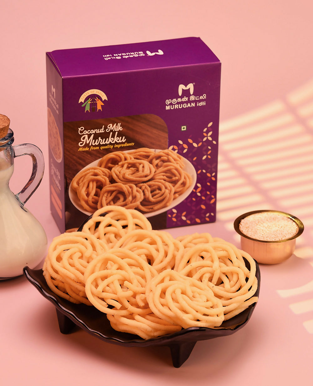 Murugan Idli Coconut Milk Murukku Murugan Idli