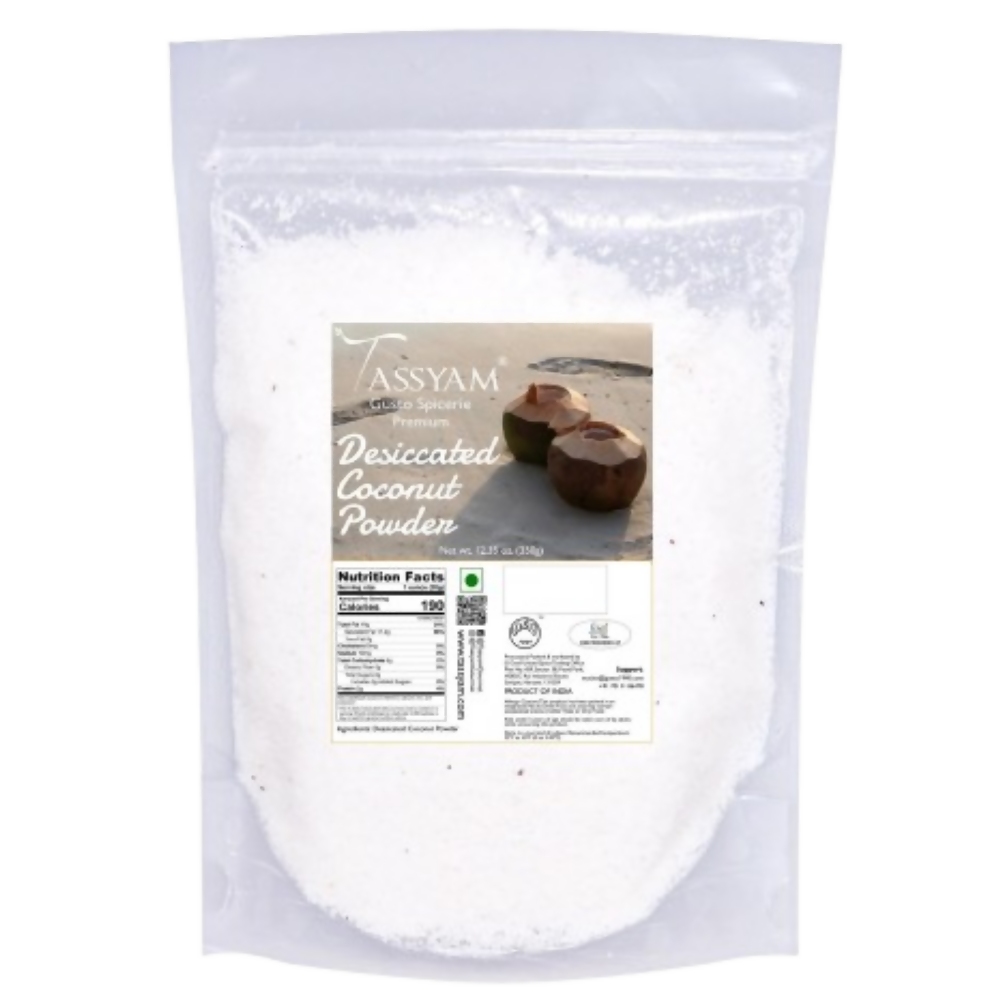 Tassyam Organics Desiccated Coconut Powder - Safuron