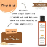 Mystiq Living Originals Extra Virgin Sesame Oil Mystiq Living