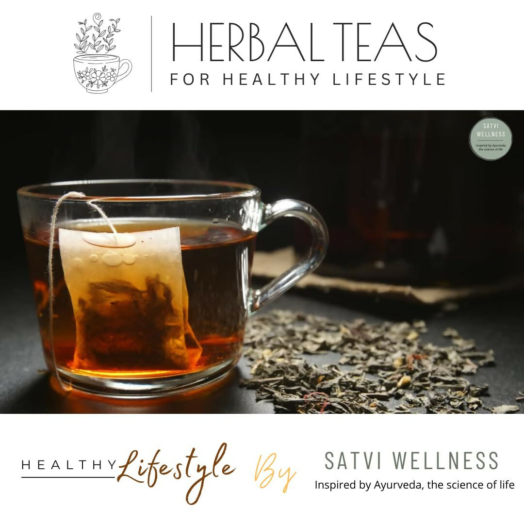Satvi Wellness Black Pepper Tea Bags | Herbal Tea Satvi Wellness