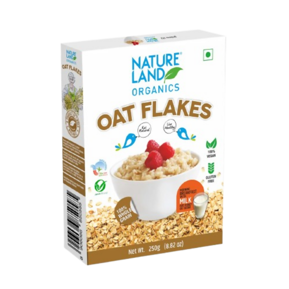 Nature Land Organics Oat Flakes - Safuron