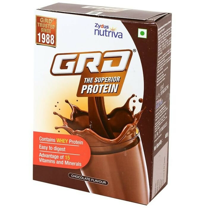 GRD Whey Protein Powder with Vitamins & Minerals - Chocolate Flavor Generic