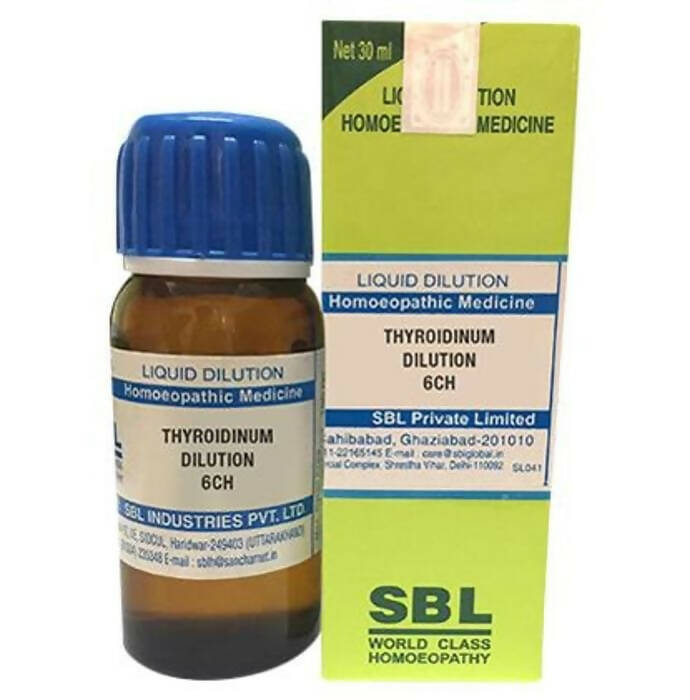 SBL Homeopathy Thyroidinum Dilution - Safuron