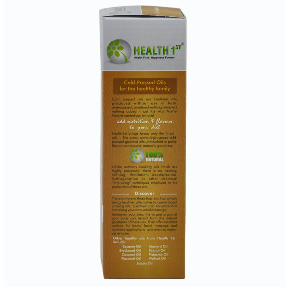 Health 1st Cold Pressed Almond Oil Health 1st