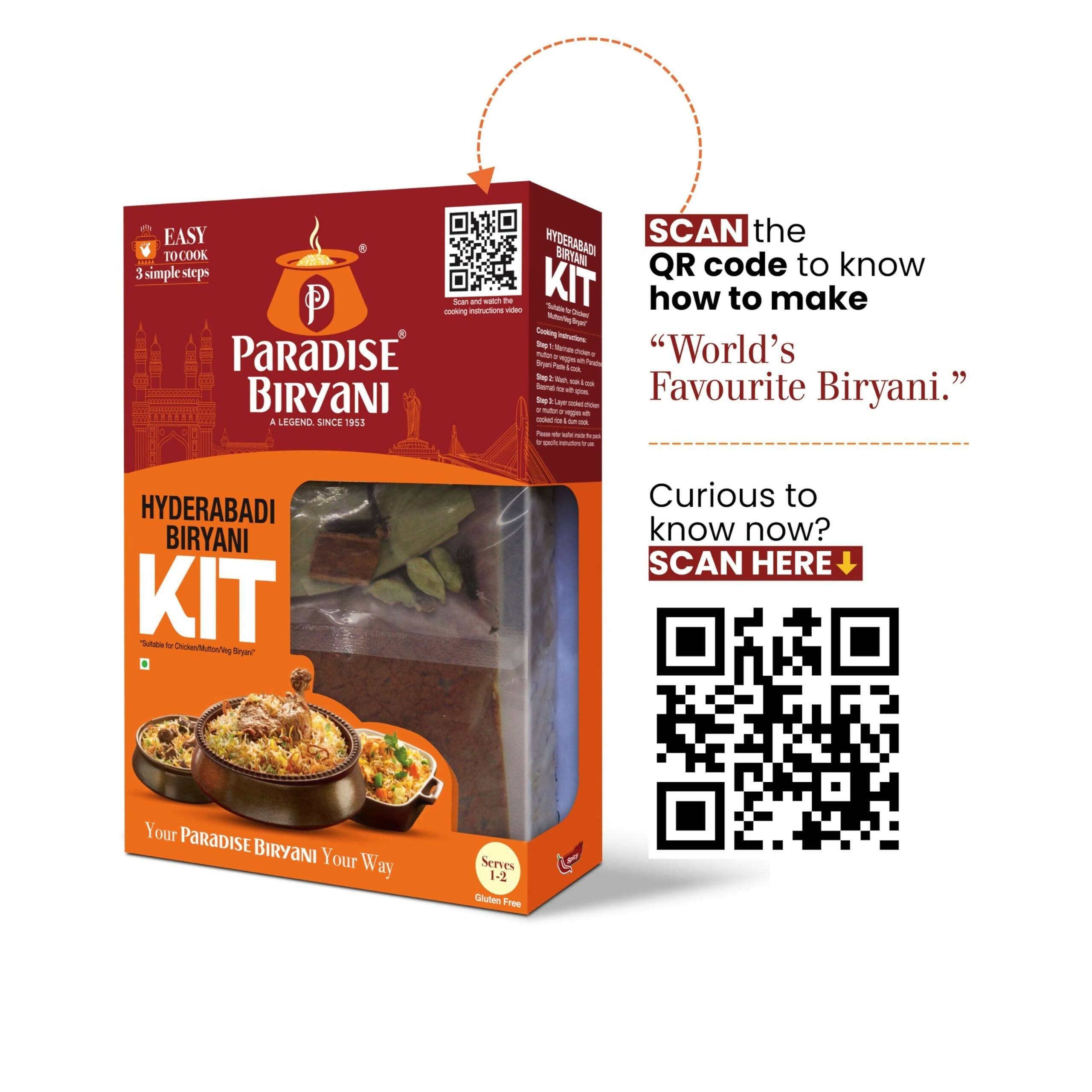 Paradise Hyderabadi Biryani Kit Paradise Biryani