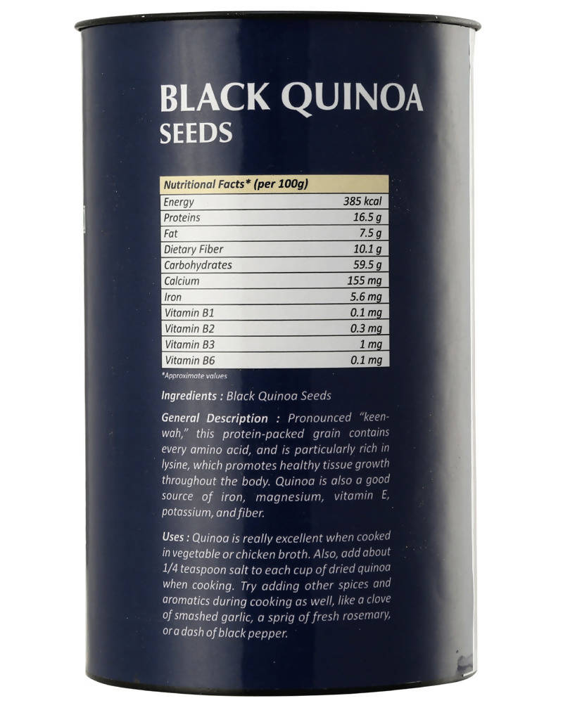 Naturesmith Black Quinoa Seeds Naturesmith
