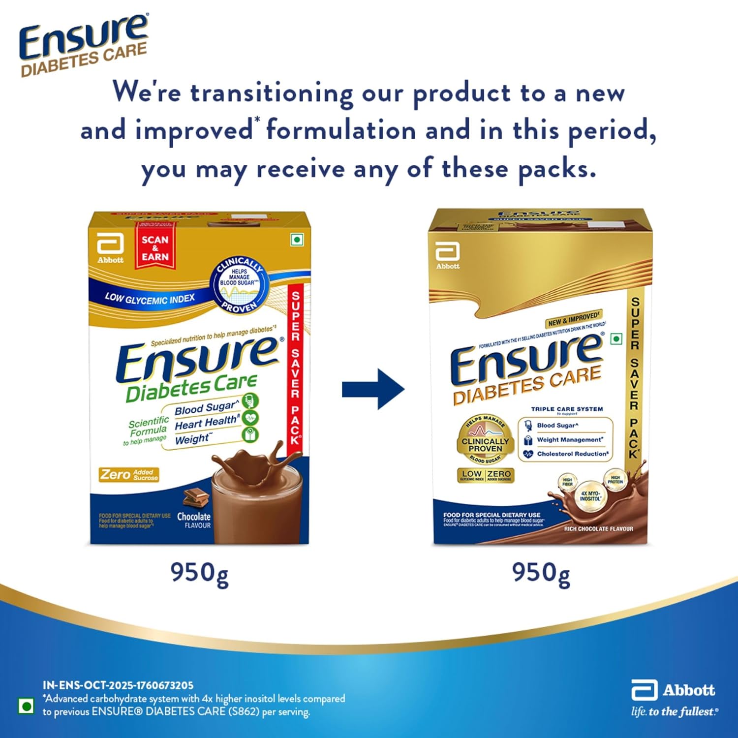Ensure Diabetes Care Powder Chocolate Flavour Ensure