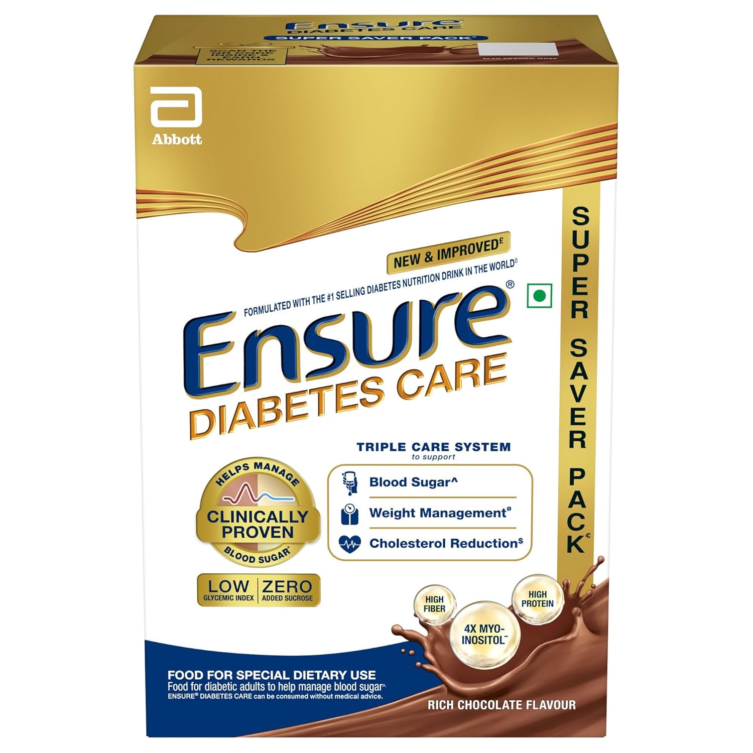 Ensure Diabetes Care Powder Chocolate Flavour - Safuron
