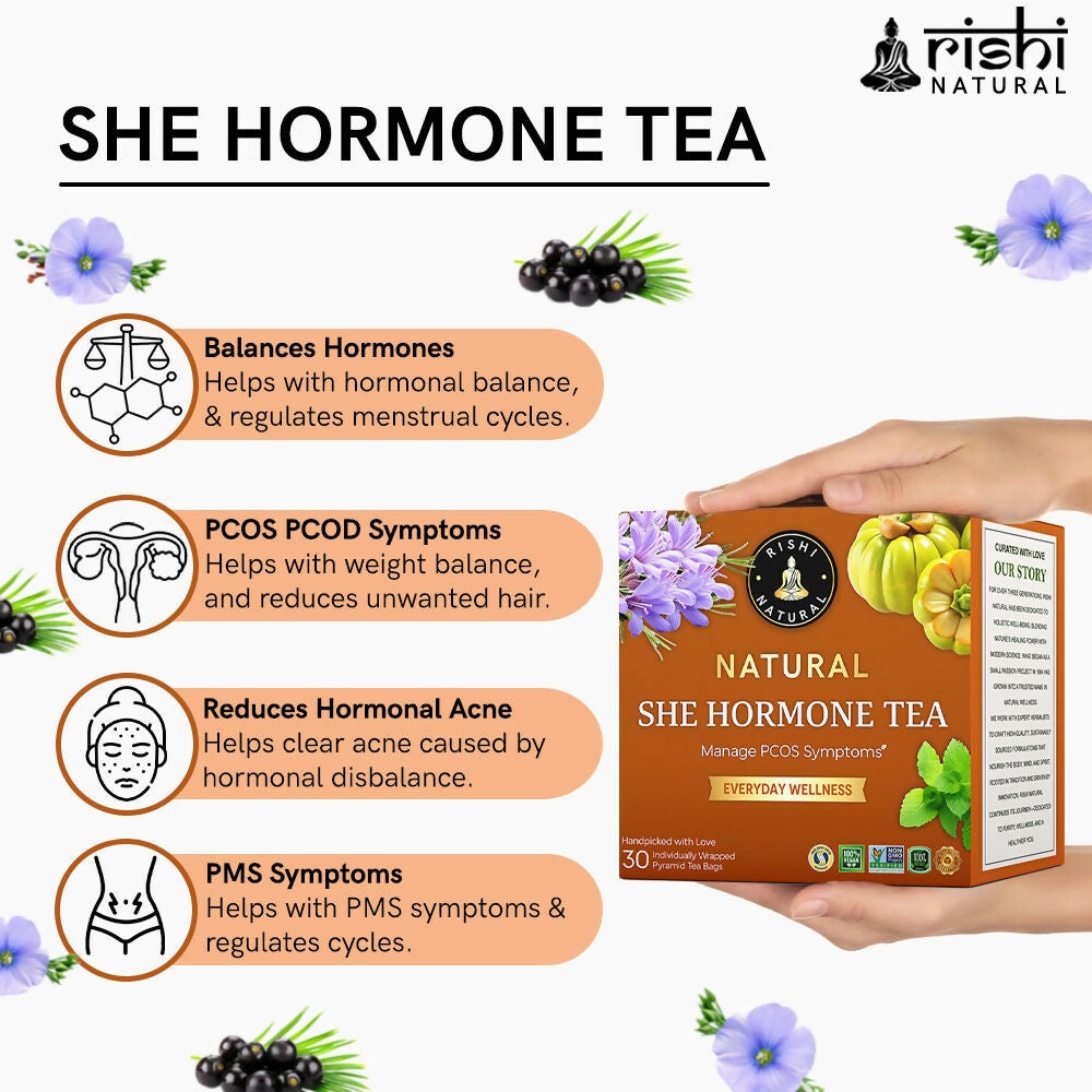 Rishi Natural She Hormone Tea Rishi Natural