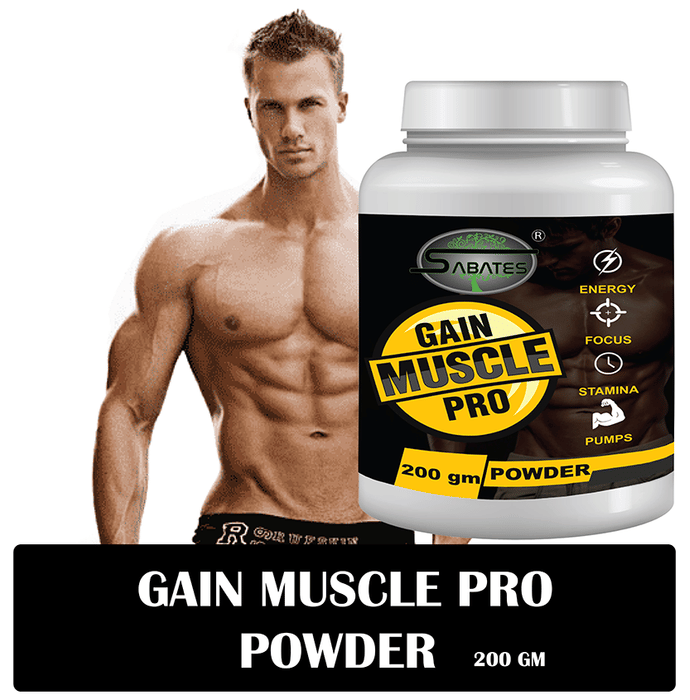 Sabates Gain Muscle Pro Powder Sabates