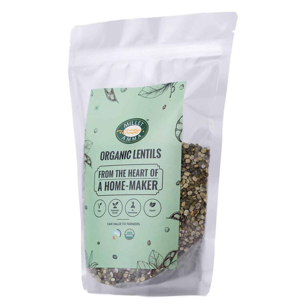 Millet Amma Organic Moong Dal Split Millet Amma
