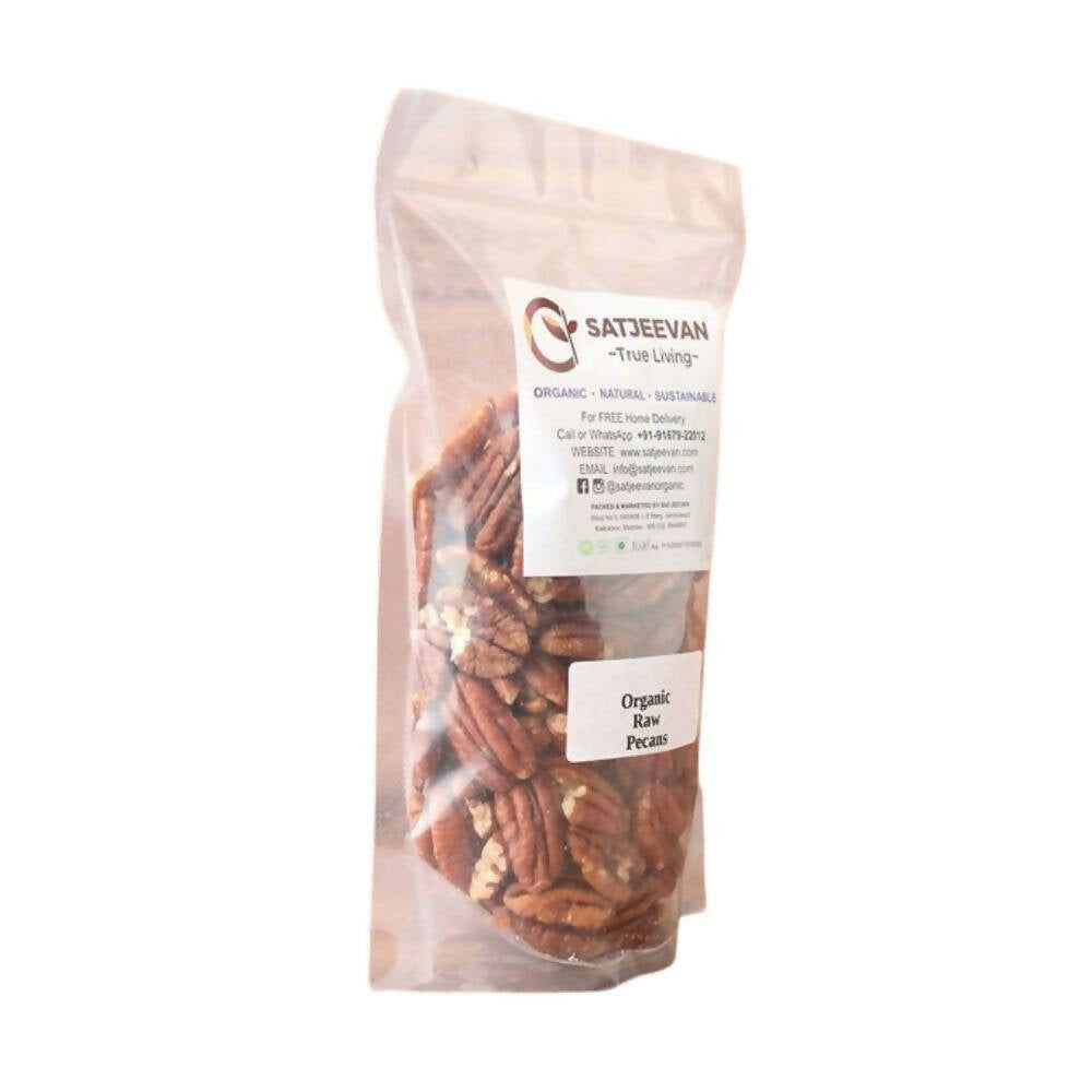 Satjeevan Organic Raw Pecans Satjeevan