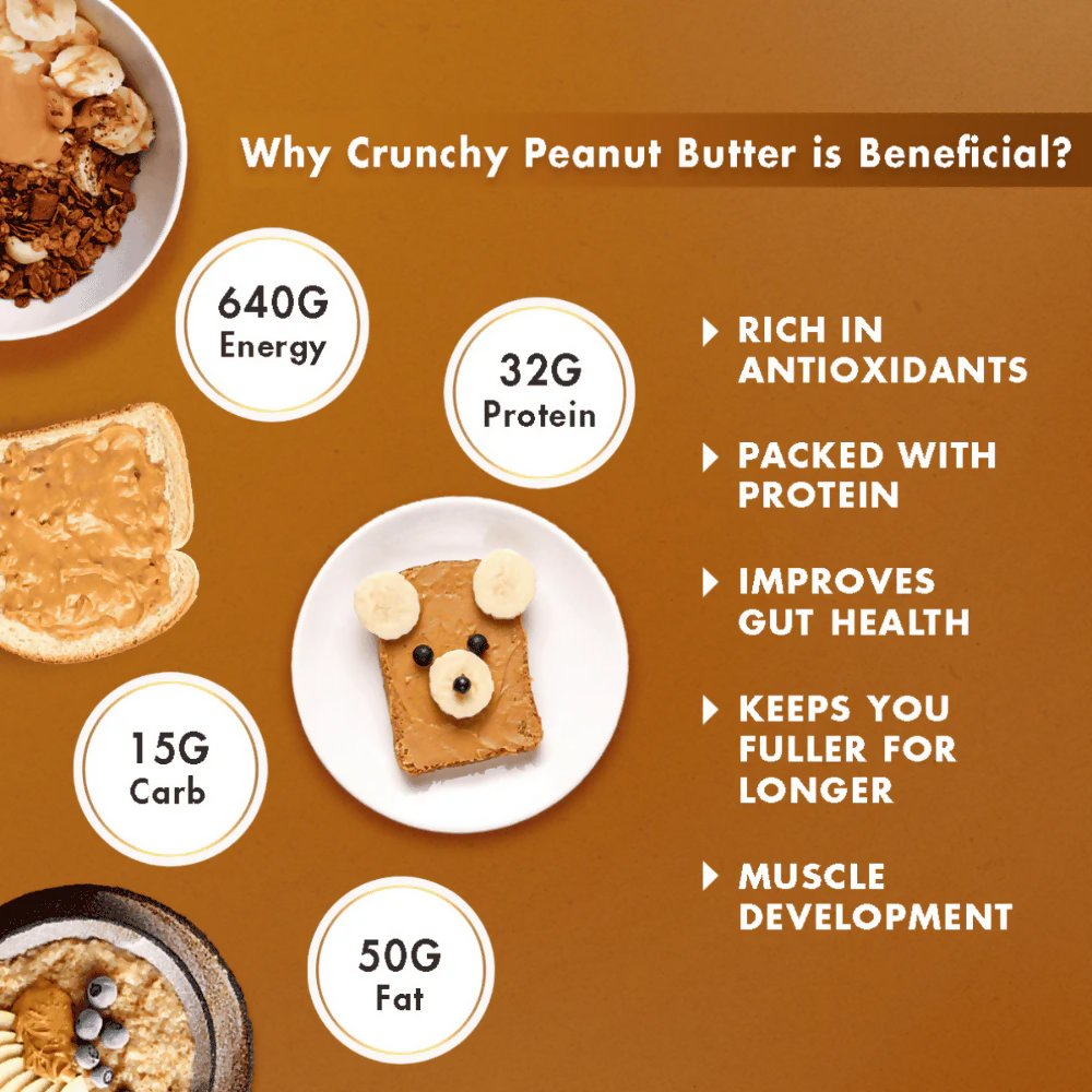 Sorich Organics Peanut Butter Jaggery Crunchy Sorich