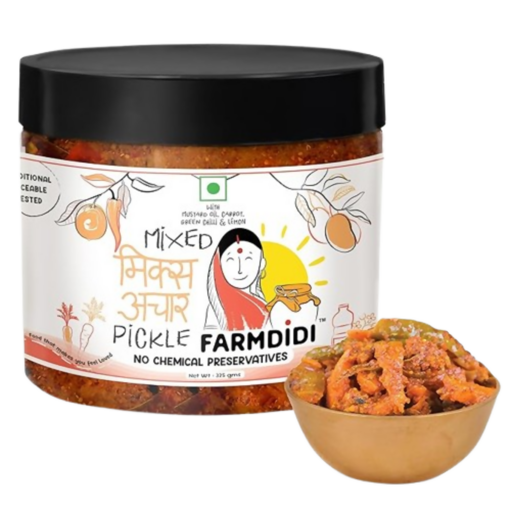 FarmDidi Mixed Pickle - Tangy & Salty - Safuron