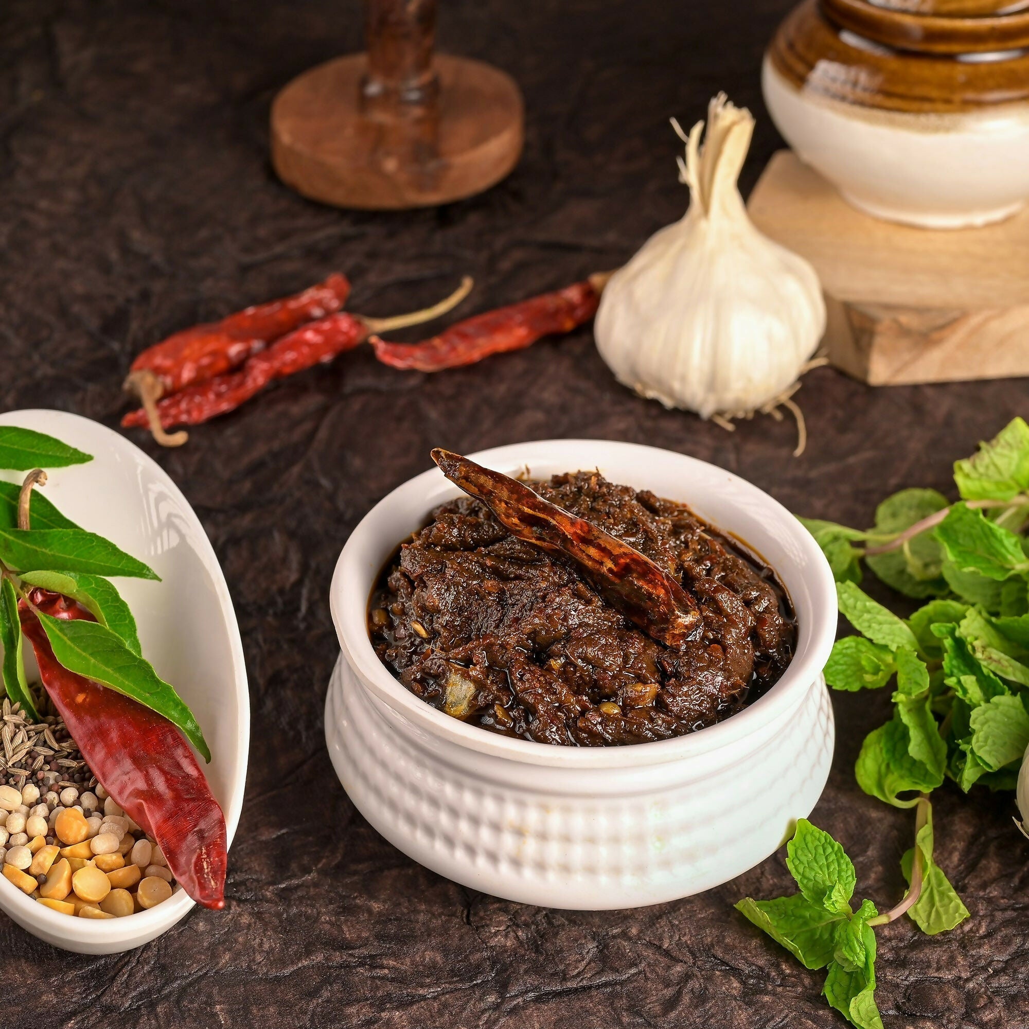 Vellanki Foods Pudina Pickle (Mint Leaves) Vellanki Foods