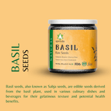 Ayurvedix Nutritious Basil Seeds Ayurvedix