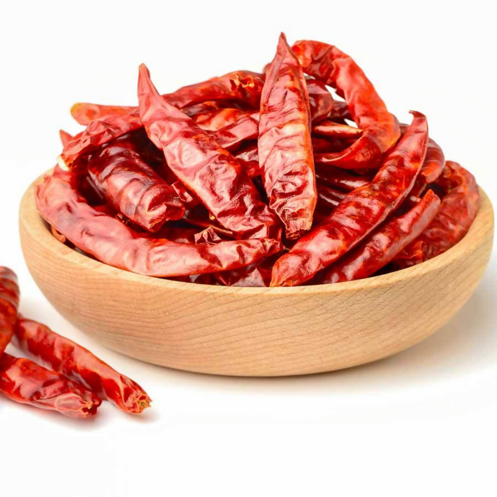 Organic Mandya Red Chilli Whole Organic Mandya