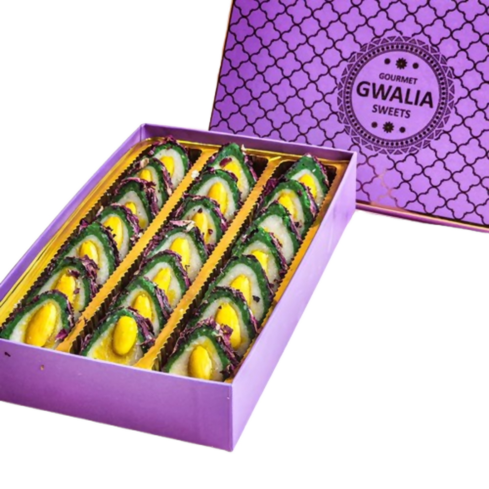 Gwalia Sweets Badam Pista Bhog - Safuron
