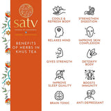 Satv Koolant Khus Herbal Infusion Tea Satv Source of Goodness