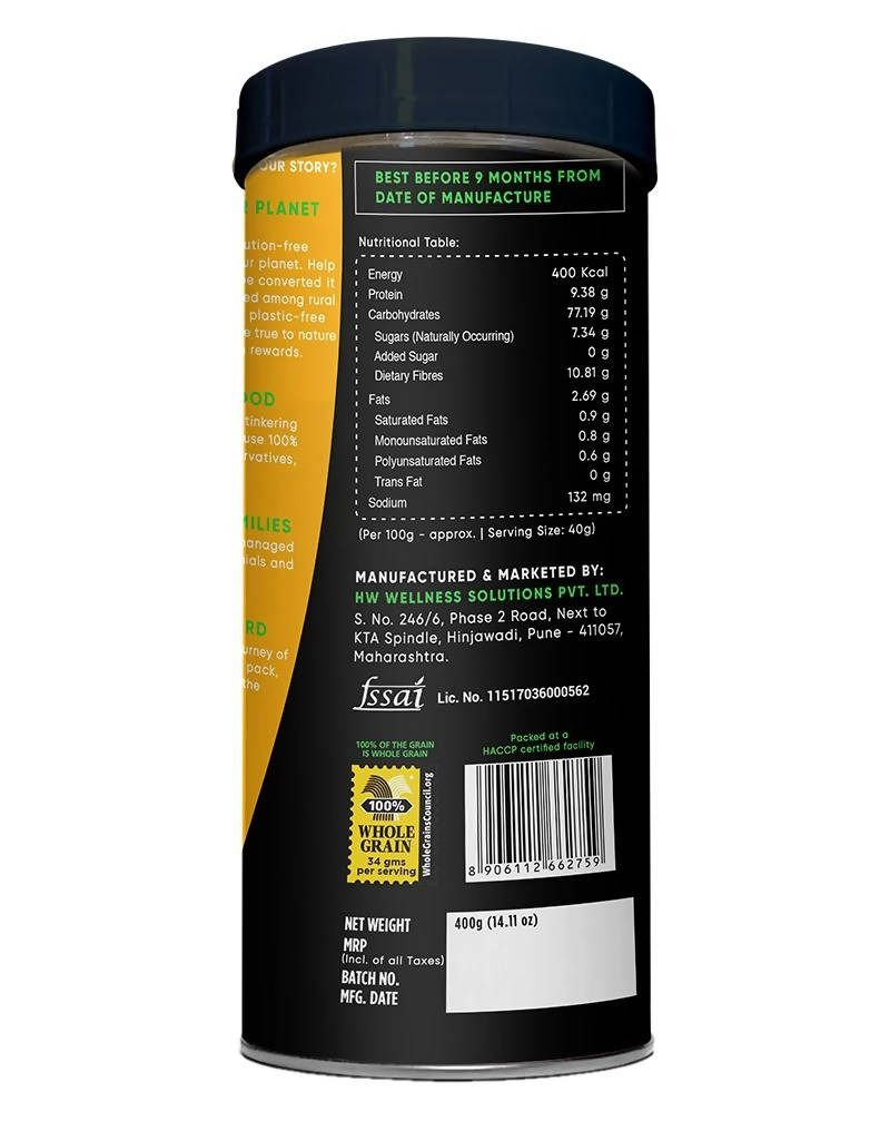 True Elements Fruit And Nut Muesli - Protein Rich True Elements