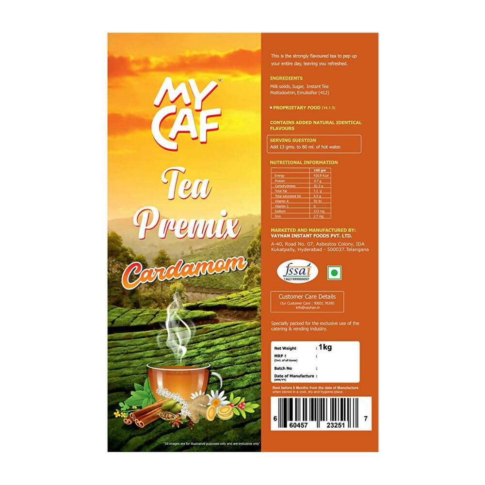 Mycaf Cardamom Instant Tea Premix - Safuron