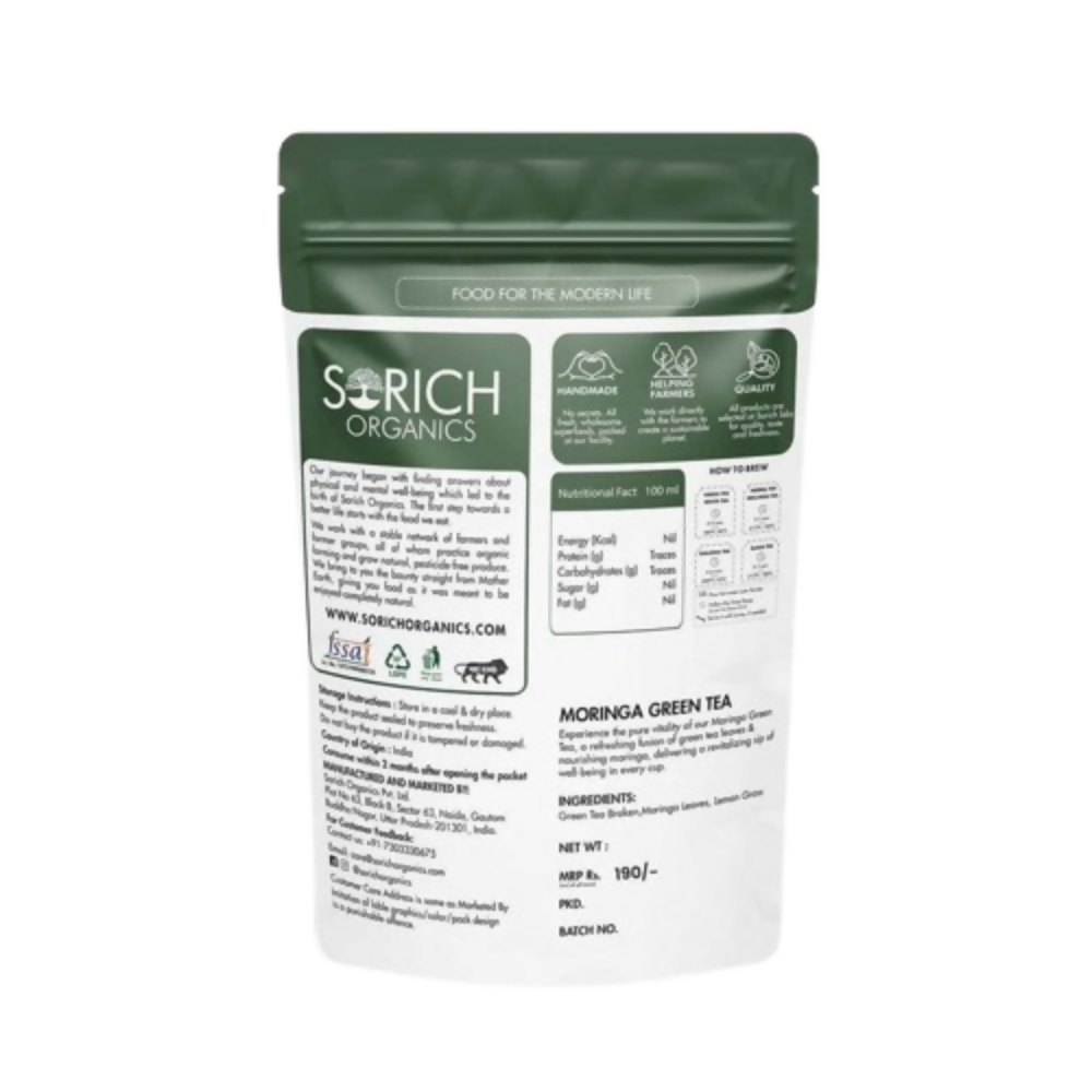 Sorich Organics Moringa Green Tea Sorich