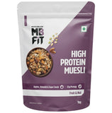 MuscleBlaze Fit High Protein Muesli - Fruits & Nut - Safuron