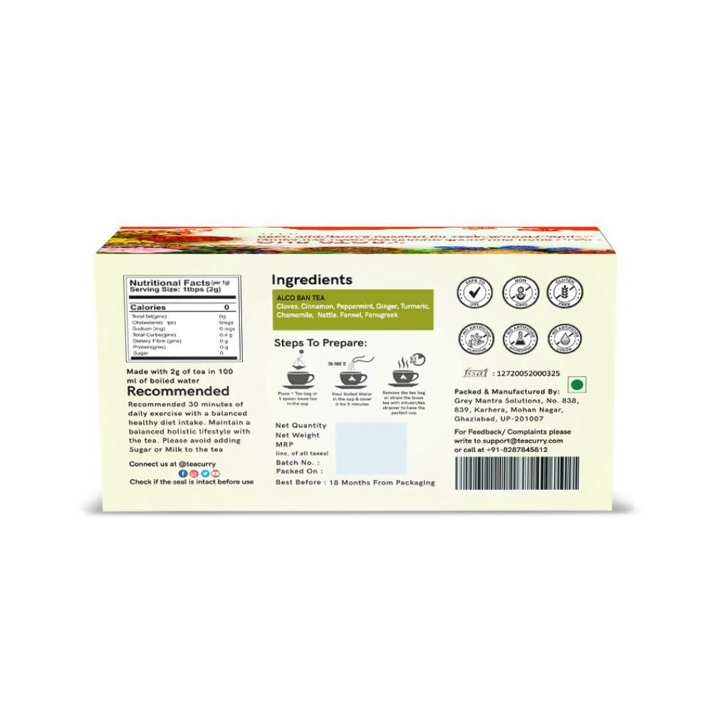Teacurry Alcoban Tea Bags Teacurry