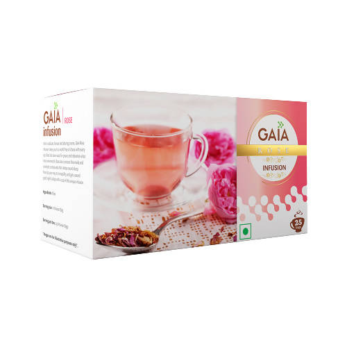 Gaia Rose Infusion Green Tea Bags - Safuron