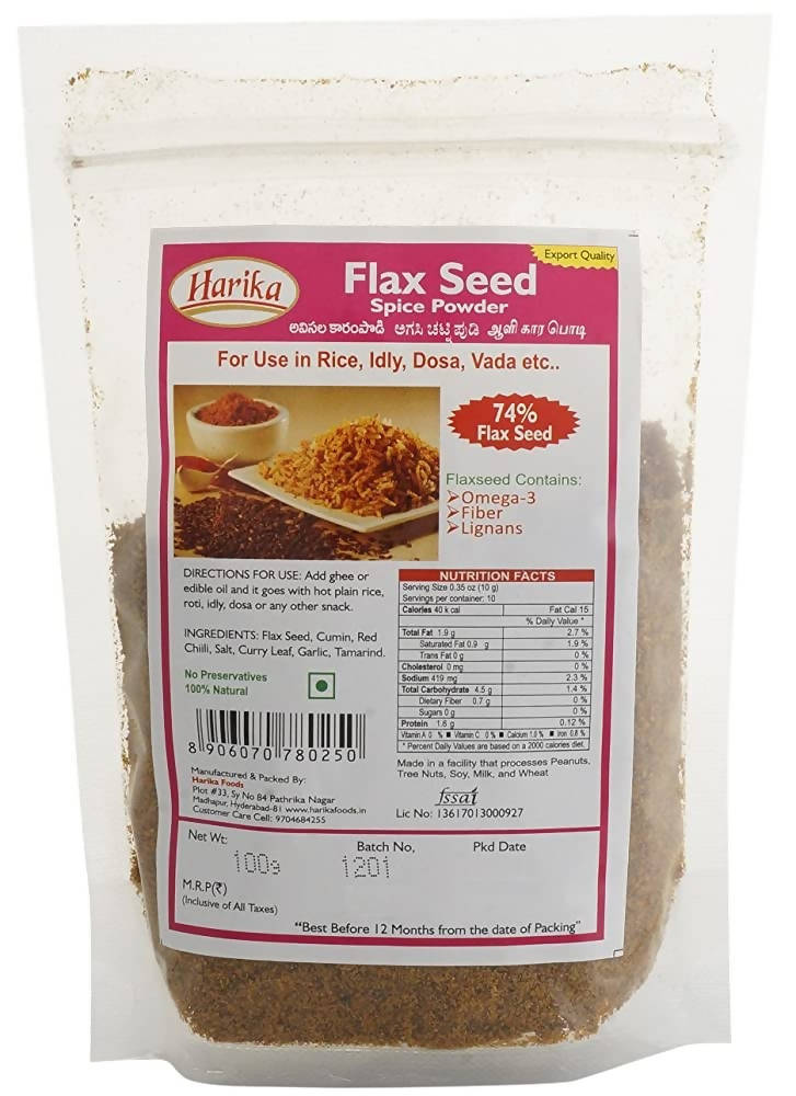 Harika Flax Seed Spice Powder - Safuron
