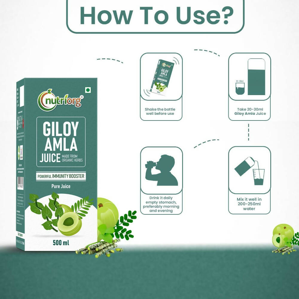 Nutriorg Giloy With Amla Juice Nutriorg