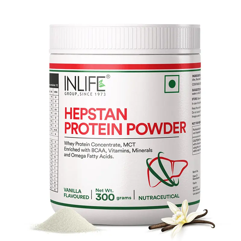 Inlife Liver Care Hespan Protein Powder Vanilla Flavour - Dista