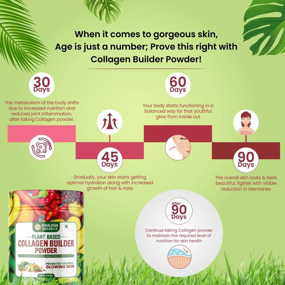Himalayan Organics Plant Based Collagen Builder Powder Himalayan Organics