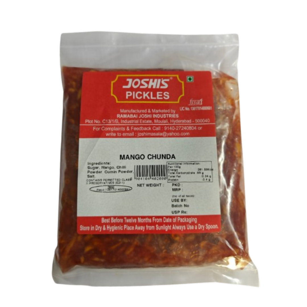 Joshi's Pickles Mango Chunda (Sweet) Joshi's Pickles