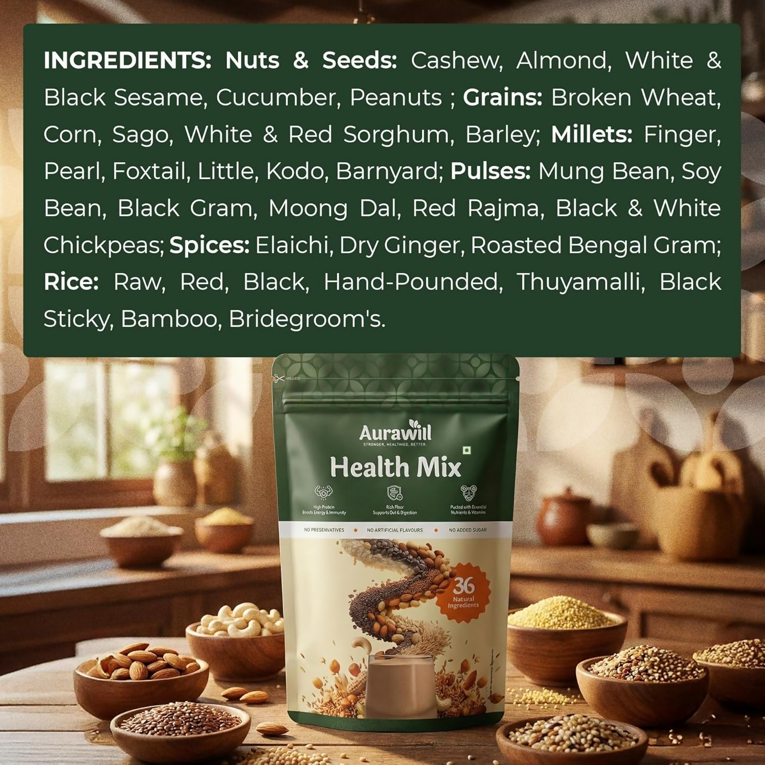 Aurawill Health Mix Powder Aurawill