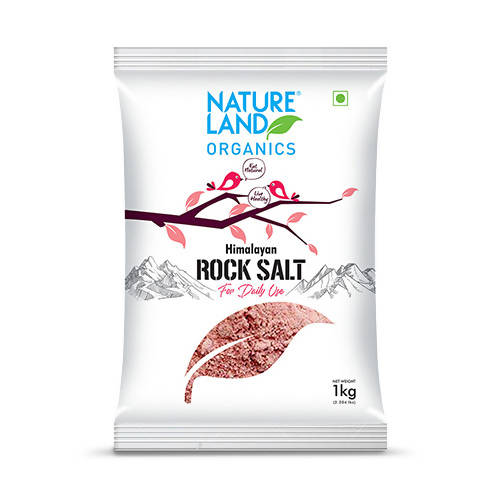Nature Land Organics Himalayan Pink Rock Salt - Safuron