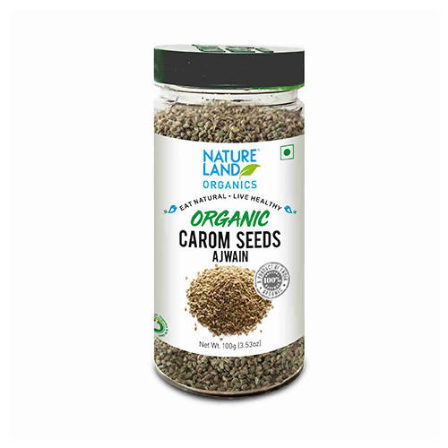 Nature Land Organics Carom Seeds (Ajwain) Nature Land Organics